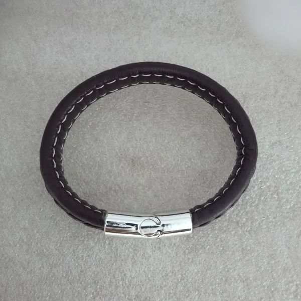Men'S_Genuine_Leather_Braided_Bracelet_With_Stainless_Steel_Slide_Lock_Clasp