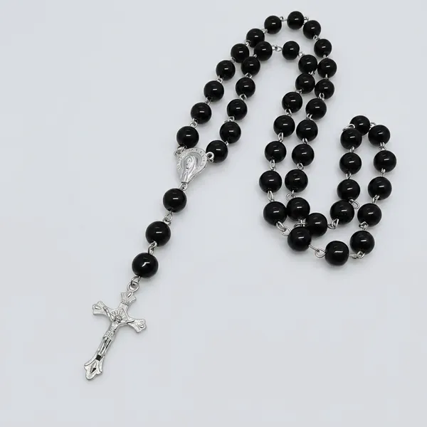 Black_Glass_Bead_Rosary_Necklace_With_Cross_Pendant_Unisex
