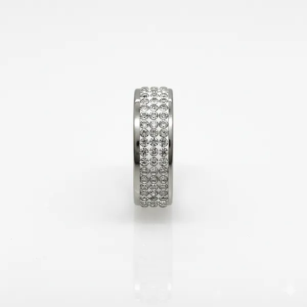 Silver_Stainless_Steel_Cubic_Zirconia_Multi_Row_Eternity_Band_Ring_For_Unisex