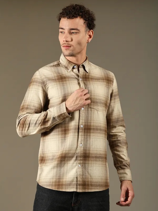 Dune_Checks_Cotton_Shirt_For_Men