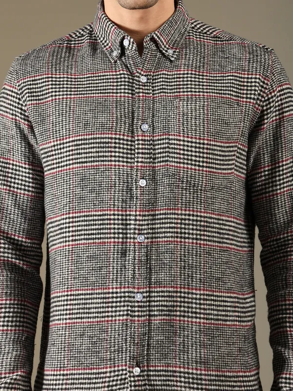 Grey_Cotton_Shirt_For_Men