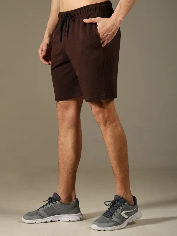 Brown_Cotton_Shorts_For_Men