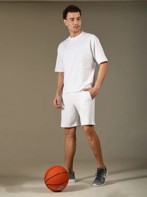 White_Cotton_Shorts_For_Men