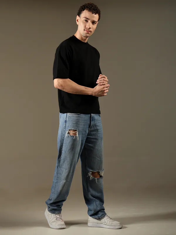 Black_Cotton_T-Shirt_For_Men