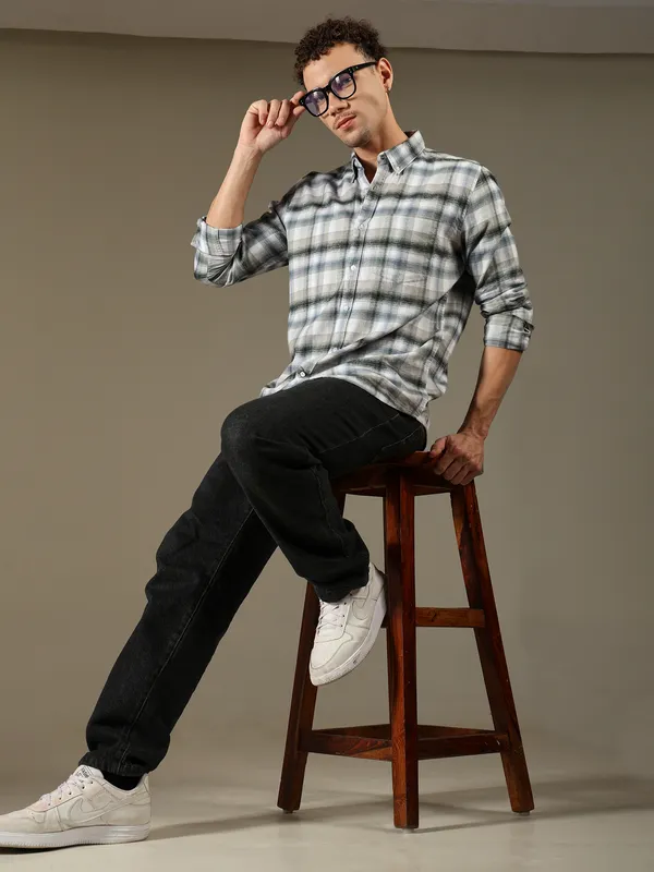 Graphite_Check_Cotton_Shirt_For_Men