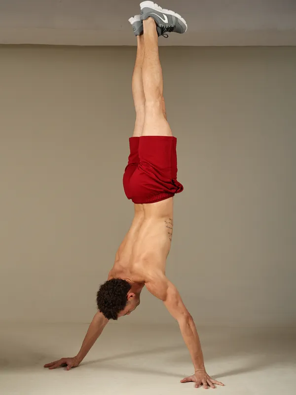 Maroon_Cotton_Shorts_For_Men