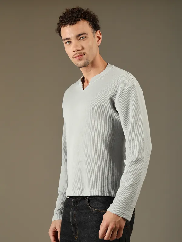 Grey_Cotton_Fleece_Sweatshirt_For_Men