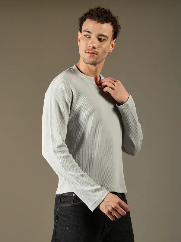 Grey_Cotton_Fleece_Sweatshirt_For_Men