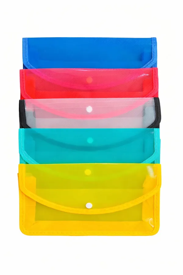 Multicolor_Plastic_Files_For_Unisex_(Set_Of_5)