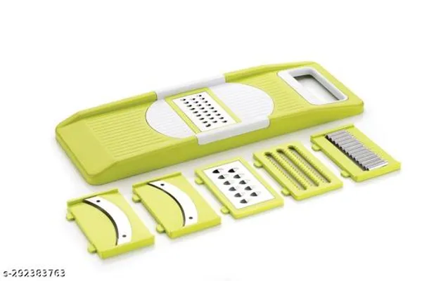 Green_6_In_1_Slicer_And_Grater_With_Safety_Holder