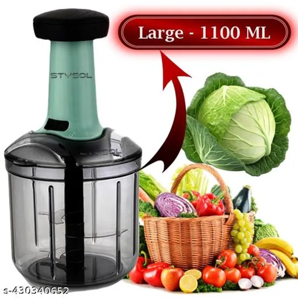 Black_Manual_Speedy_Hand_Press_Food_Chopper