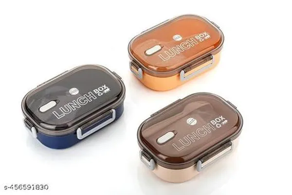 Peach_2_Compartment_Lunch_Box_With_Spoon_|_Airtight_And_Leak_Proof