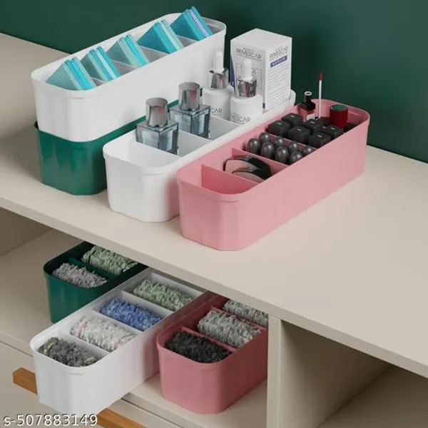 Pink_And_Blue_Drawer_Organizers_For_Underwear_Socks_Bras_Ties_And_Scarves_Set_Of_4