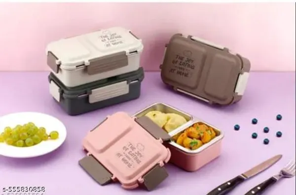 Pink_2_Compartment_Stainless_Steel_Lunch_Box_|_Leak_Proof_