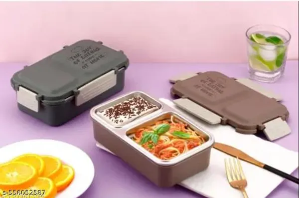 Pink_2_Compartment_Stainless_Steel_Lunch_Box_|_Leak_Proof__BPA_Free_For_School_And_Office
