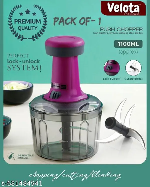 Purple_Stainless_Steel_Manual_Push_Chopper
