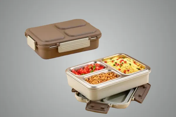 Grey_3_Compartment_Stainless_Steel_Lunch_Box_|__Leak_Proof_
