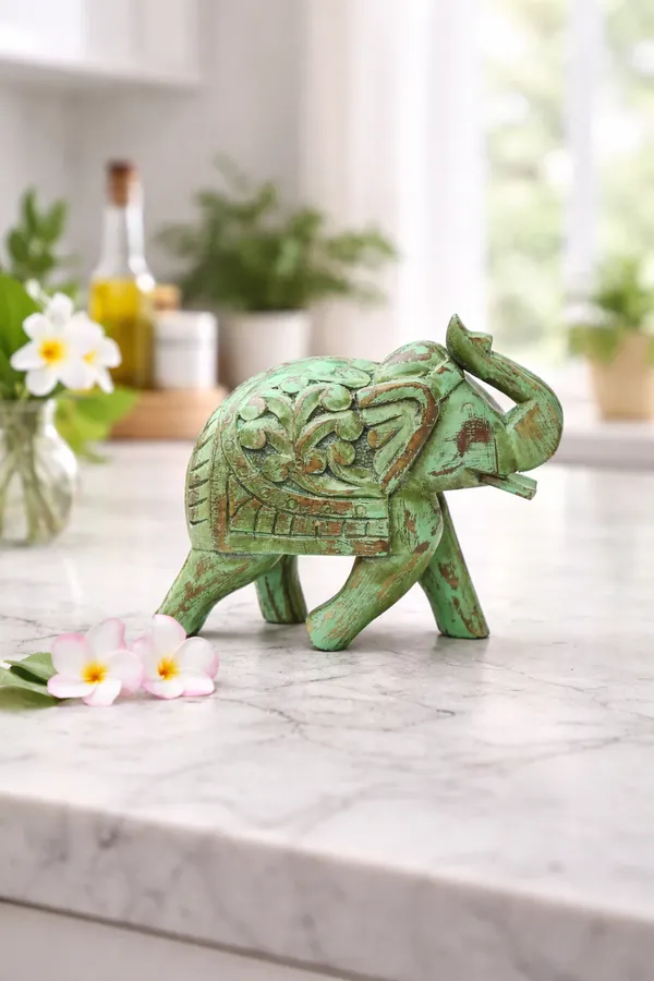 Decorative_Wooden_Elephant_-_Mint
