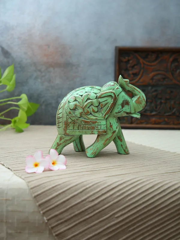Decorative_Wooden_Elephant_-_Mint