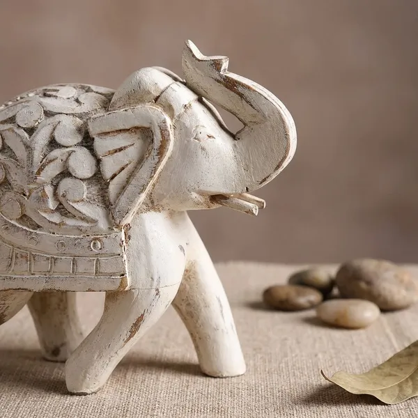 Decorative_Wooden_Elephant_-_White