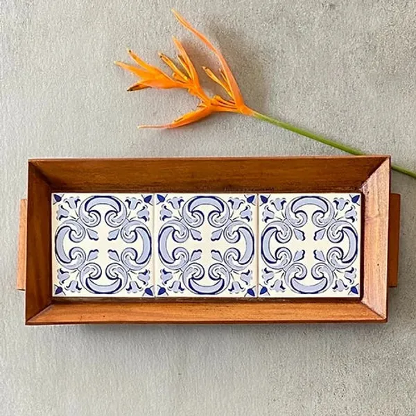 Bellflower_Long_Tray_(Blue_Tile_Wooden_Trays_For_Home_Decor)