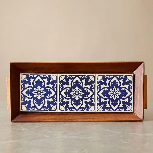 Cloverleaf_Long_Tray_(BlueTile_Long_Wooden_Trays_For_Home_Decor)