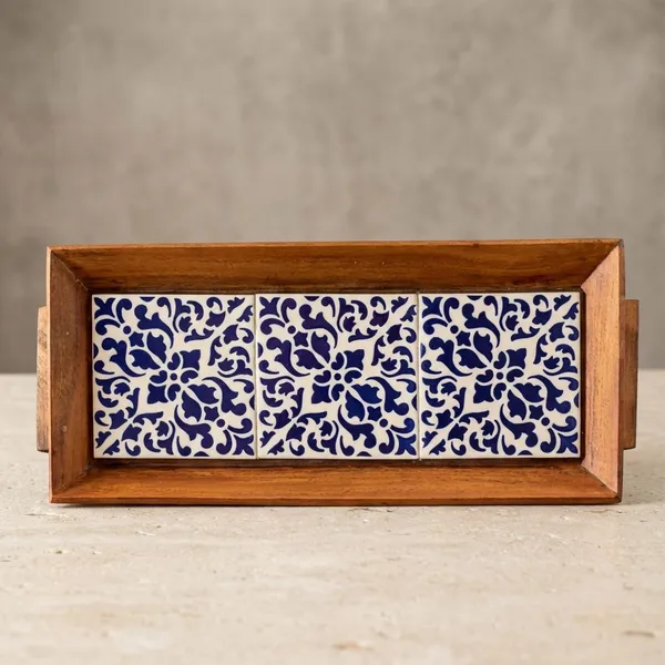 Stencil_Long_Tray_(Blue_Tile_Long_Wooden_Trays_For_Home_Decor)