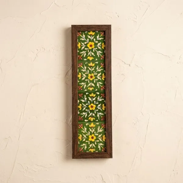 Green_Rangoli_Wall_Frame_-_Tile_&_Wood_Wall_Frames_For_Home_Decor