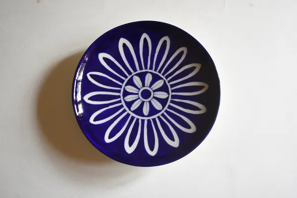 Blue_Jasmine_Wall_Plate_8”_-_Blue_Pottery_Ceramic_Wall_Plates__For_Home_Decor