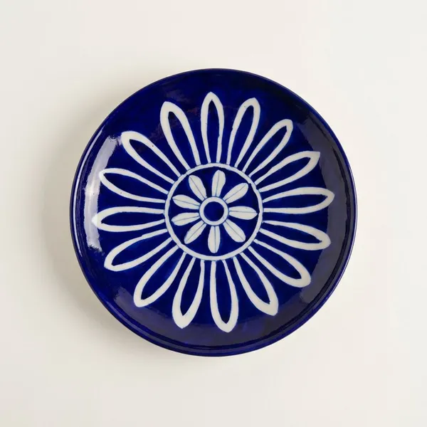 Blue_Jasmine_Wall_Plate_8”_-_Blue_Pottery_Ceramic_Wall_Plates__For_Home_Decor
