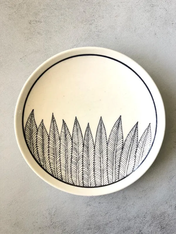 Wisteria_Wall_Plate_10"_-_Blue_Pottery_Ceramic_Wall_Plate_For_Home_Decor