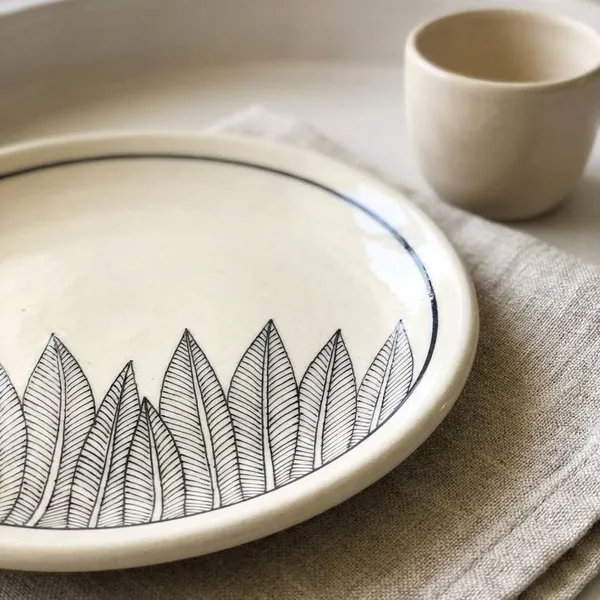 Wisteria_Wall_Plate_10"_-_Blue_Pottery_Ceramic_Wall_Plate_For_Home_Decor