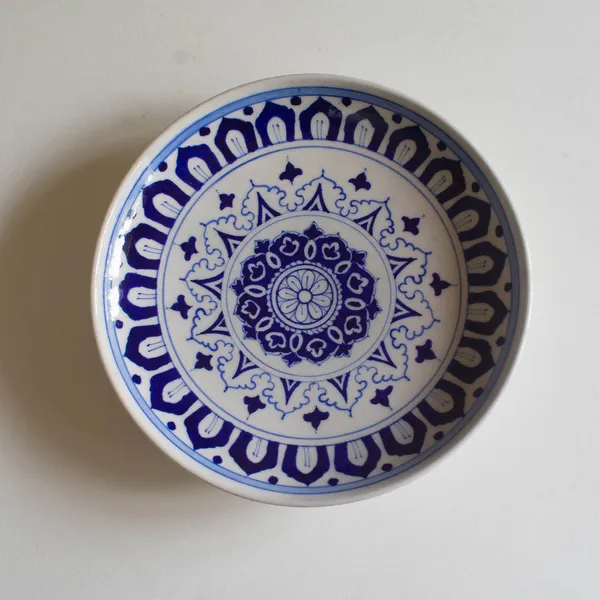 Carnival_Wall_Plate_10”_-_Blue_Pottery_Ceramic_Wall_Plates__For_Home_Decor