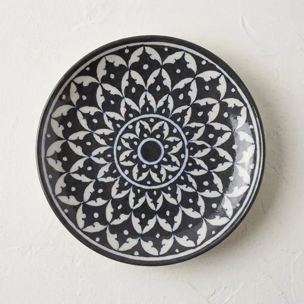 Pancy_Wall_Plate_8"_-_Blue_Pottery_Ceramic_Wall_Plate_For_Home_Decor