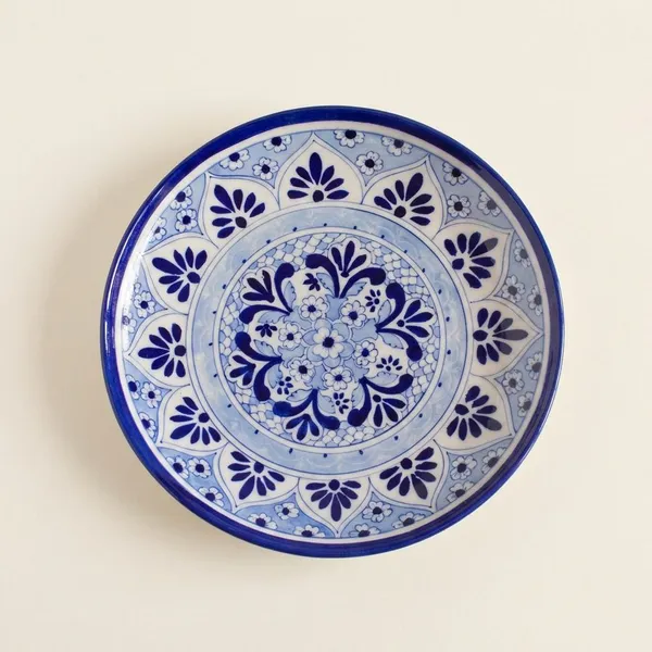 Aster_Wall_Plate_10”_-_Blue_Pottery_Ceramic_Wall_Plates__For_Home_Decor