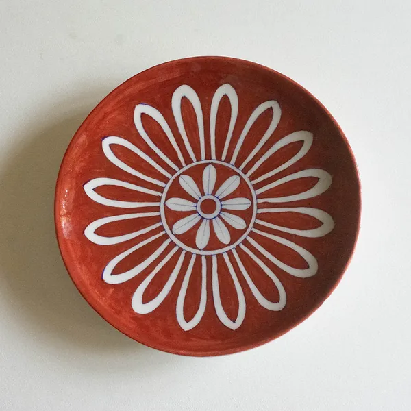 Jasmine_Wall_Plate_8"_-_Blue_Pottery_Ceramic_Wall_Plate_For_Home_Decor