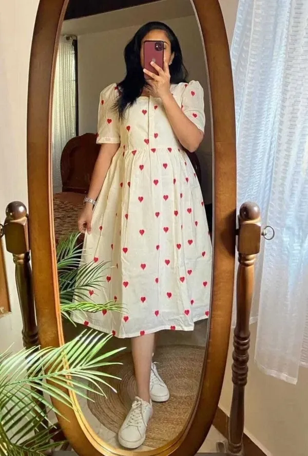 White_Viscose_Rayon_Printed_Regular_A-Line_Kurta_For_Women