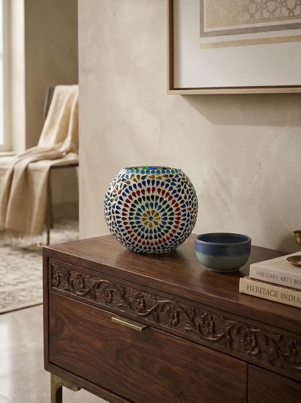 Multicolor_Premium_Darpan_Mosaic_Glass_Lamp