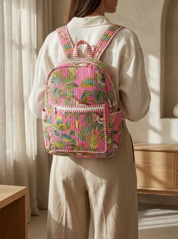 Cotton_Rucksack_Backpack_For_Women