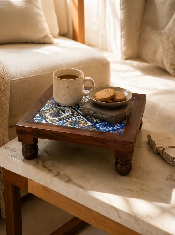 Multicolor_Premium_Aaya_Blue_Pottery_Stool_(Medium)