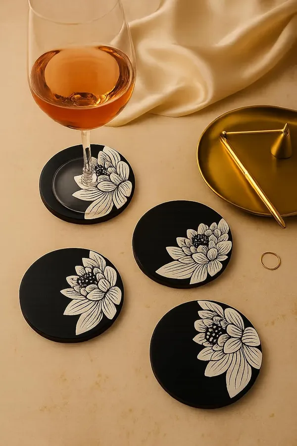 Handpainted_Wooden_Coaster_Set