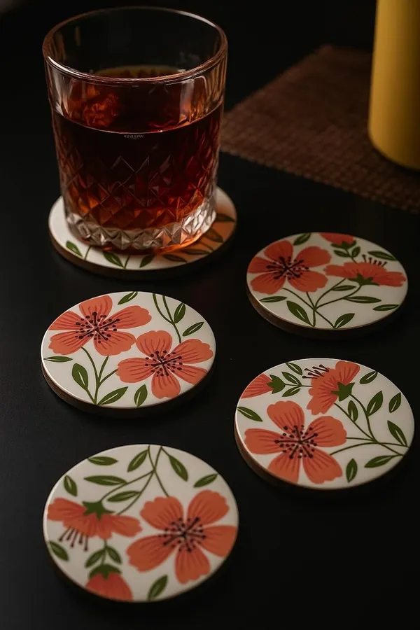 Handpainted_Wooden_Coaster_Set