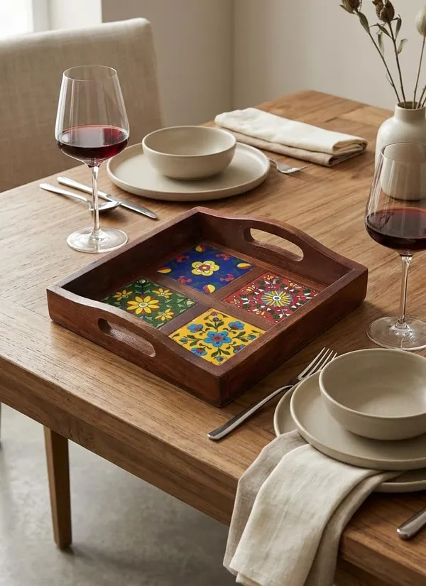 Wooden_Serving_Tray_With_Pottery_Tiles