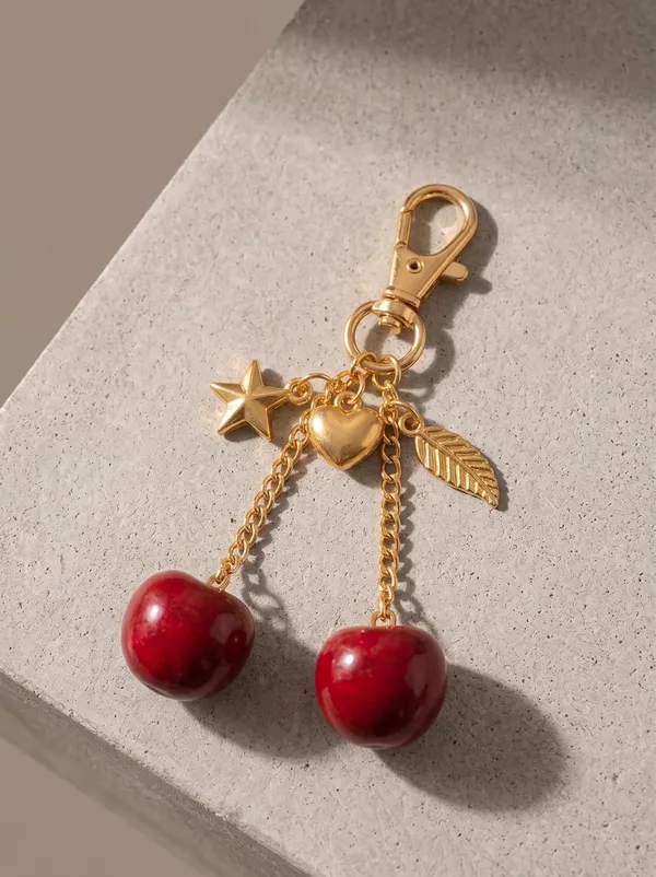 Cherry_Charm_Keychain