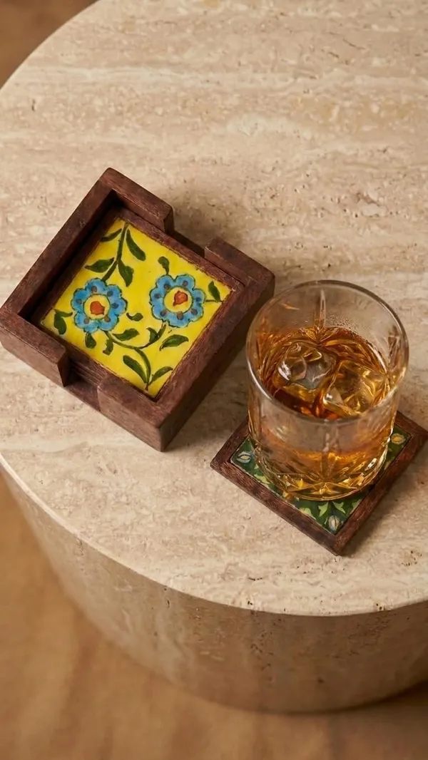 Wooden_Coaster_Set_With_Ceramic_Tile_Inlay