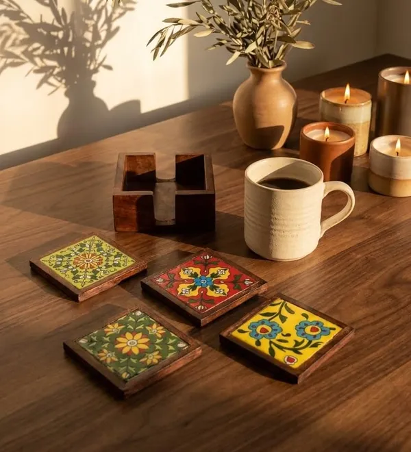 Wooden_Coaster_Set_With_Ceramic_Tile_Inlay