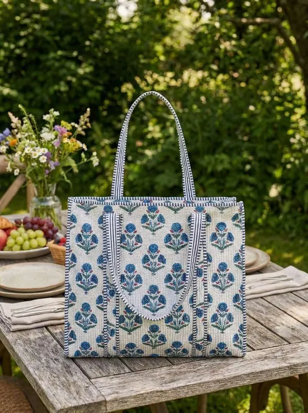 Block_Printed_Quilted_Cotton_Tote_Bag