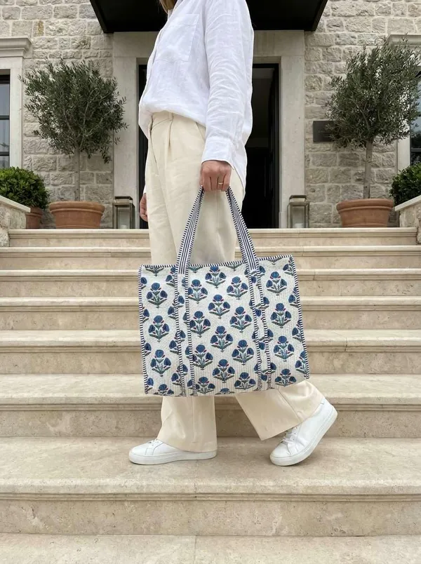 Block_Printed_Quilted_Cotton_Tote_Bag
