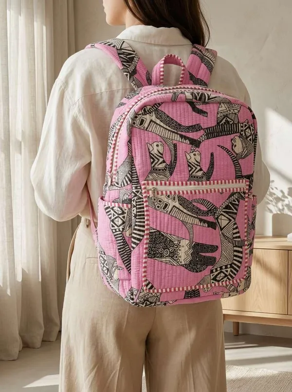 Cotton_Rucksack_Backpack_For_Women