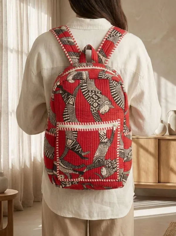 Cotton_Rucksack_Backpack_For_Women